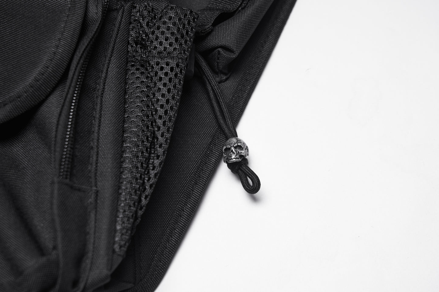 Punk Rave Techwear Skull Waist–Leg Bag