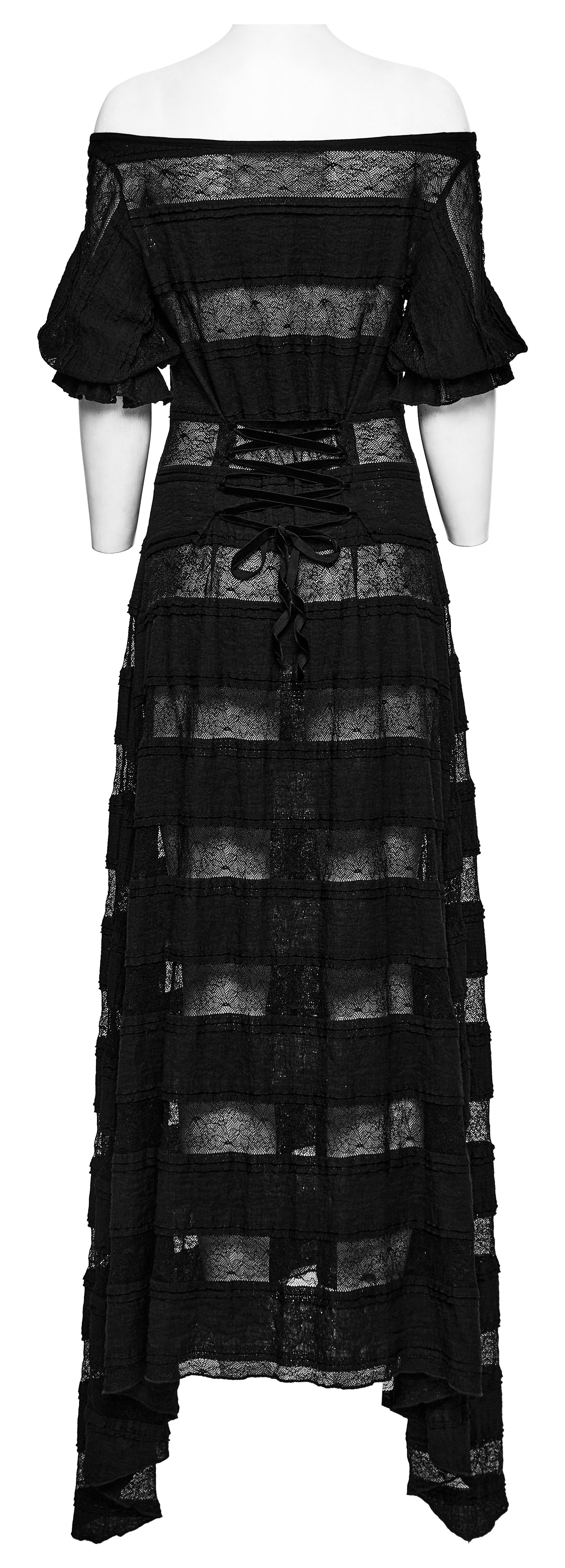 Punk Rave Annalise Off Shoulder Dress - Kate's Clothing