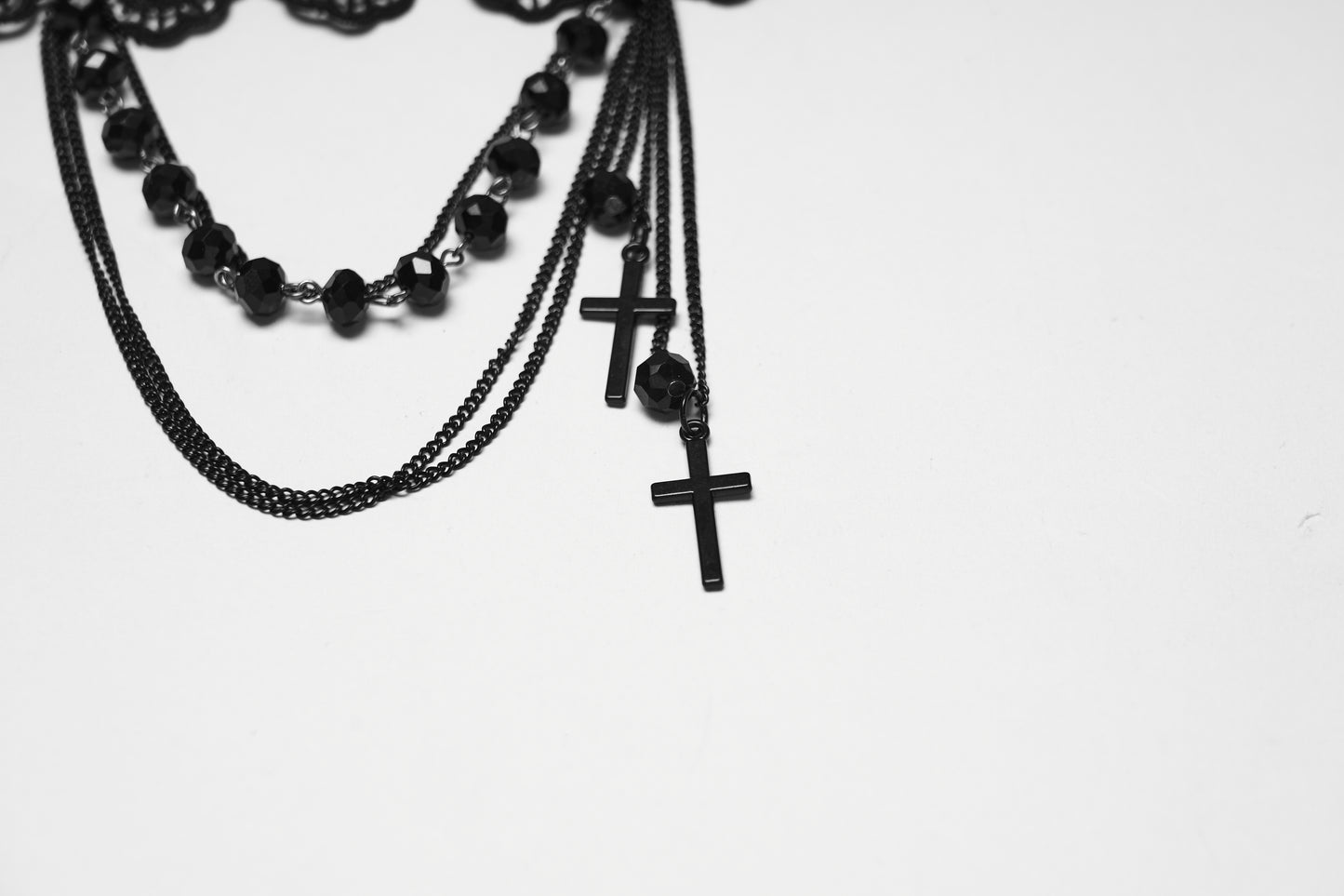 Punk Rave Melinoë Rose Beaded Choker