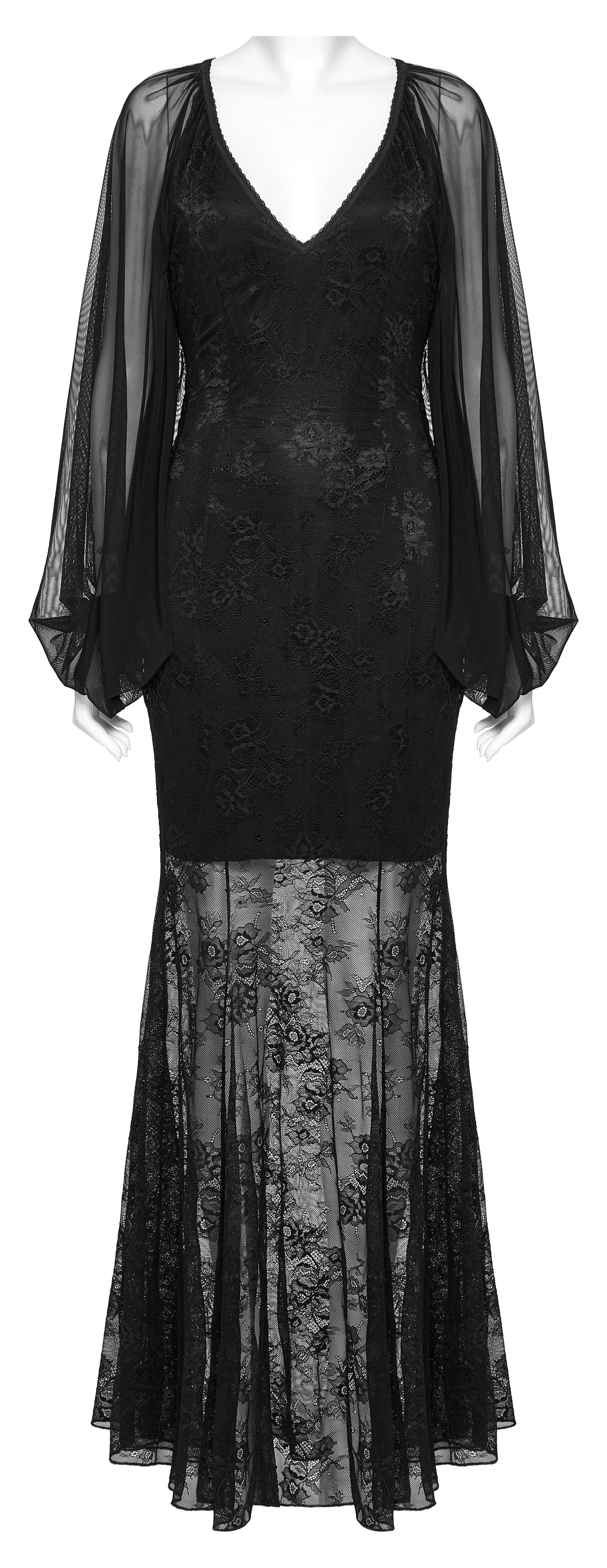 Punk Rave Calliope Goth Night Bat Dress - Kate's Clothing
