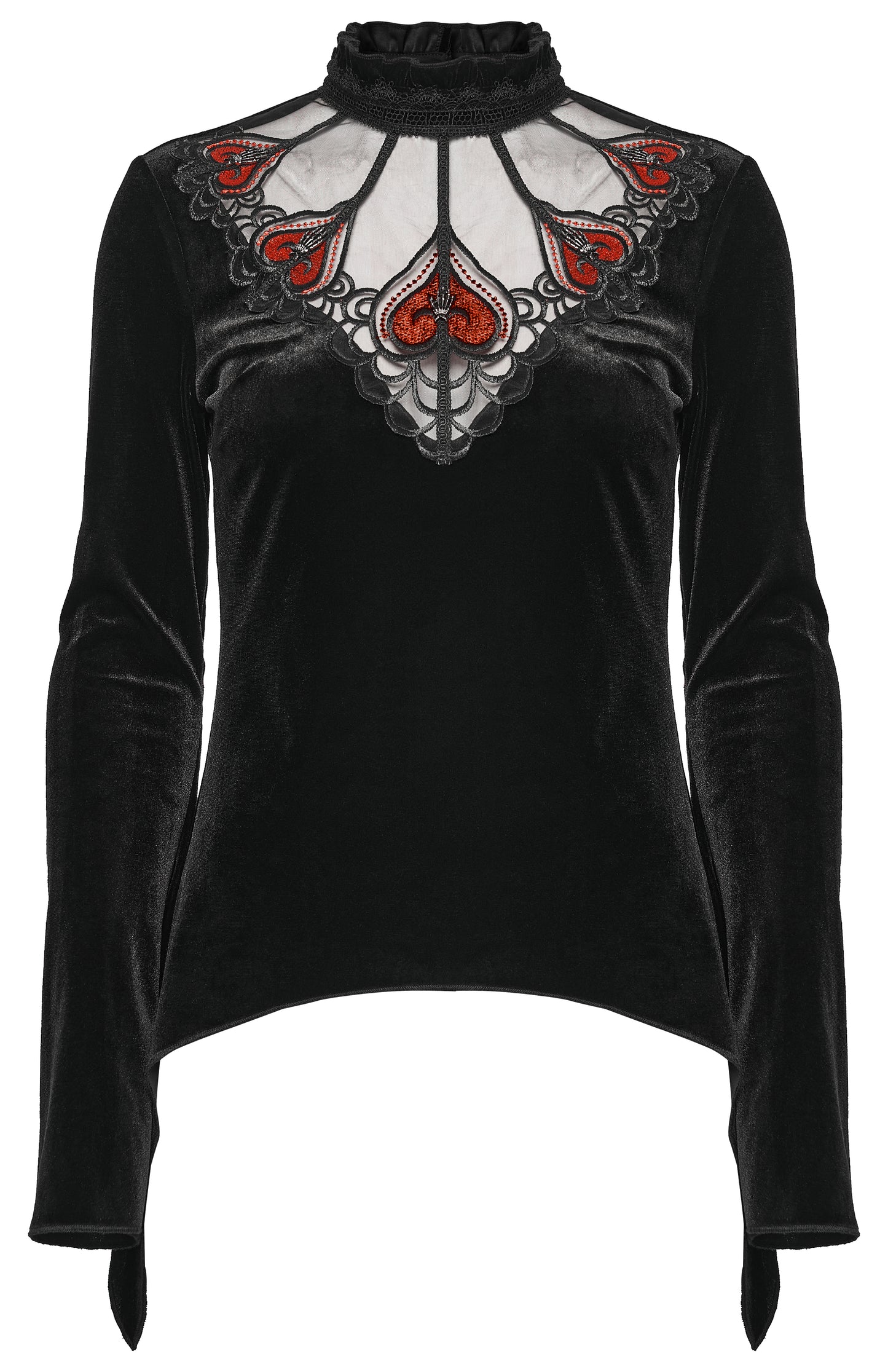 Punk Rave Belladonna Demon’s Hand Velvet T-Shirt