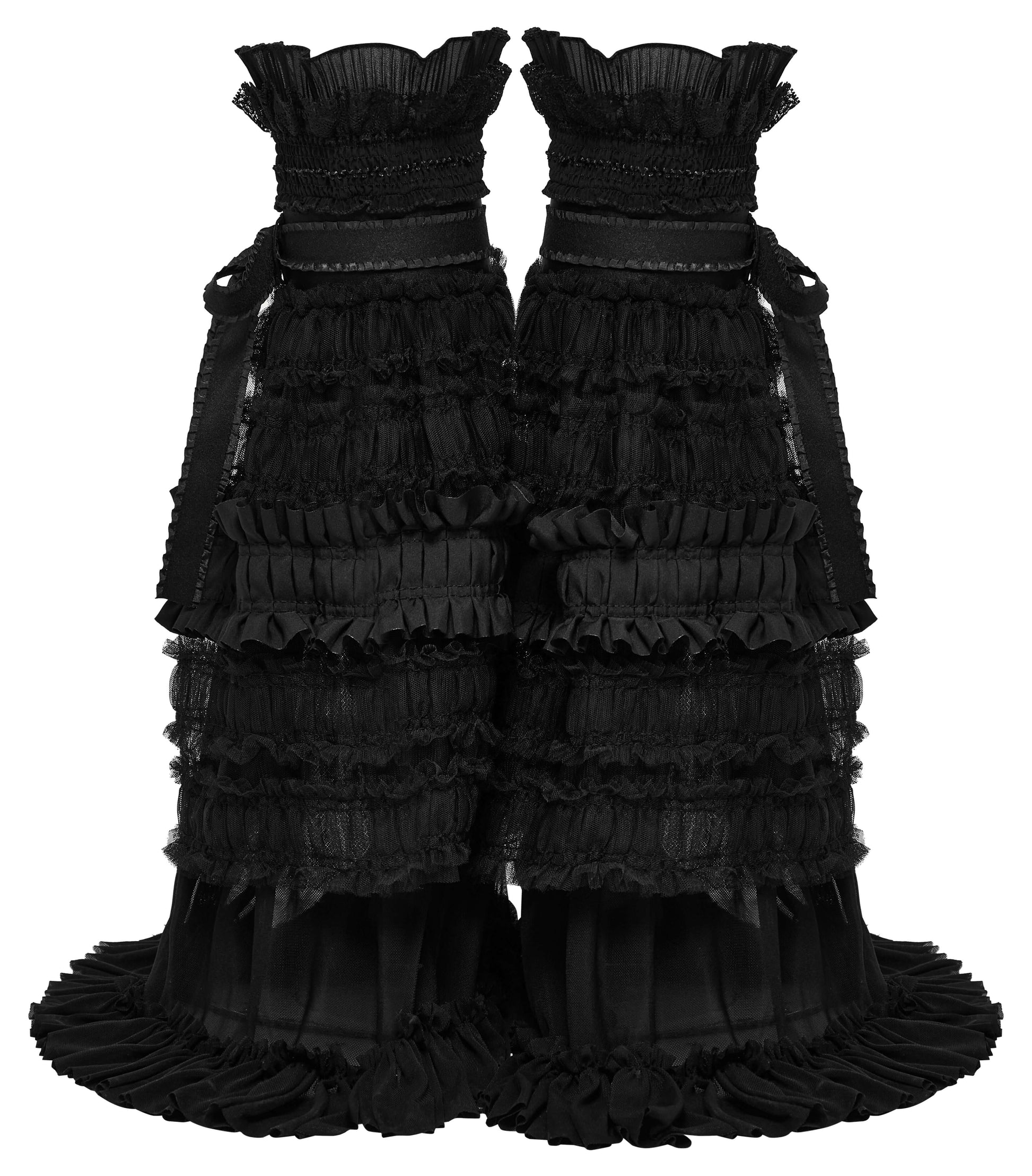 Punk Rave Kesia Cute Ruffled Leg Warmer - Kate's Clothing