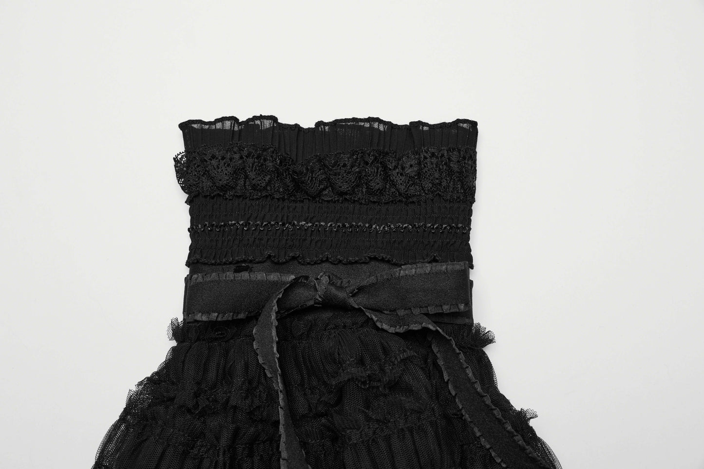 Punk Rave Kesia Cute Ruffled Leg Warmer - Kate's Clothing