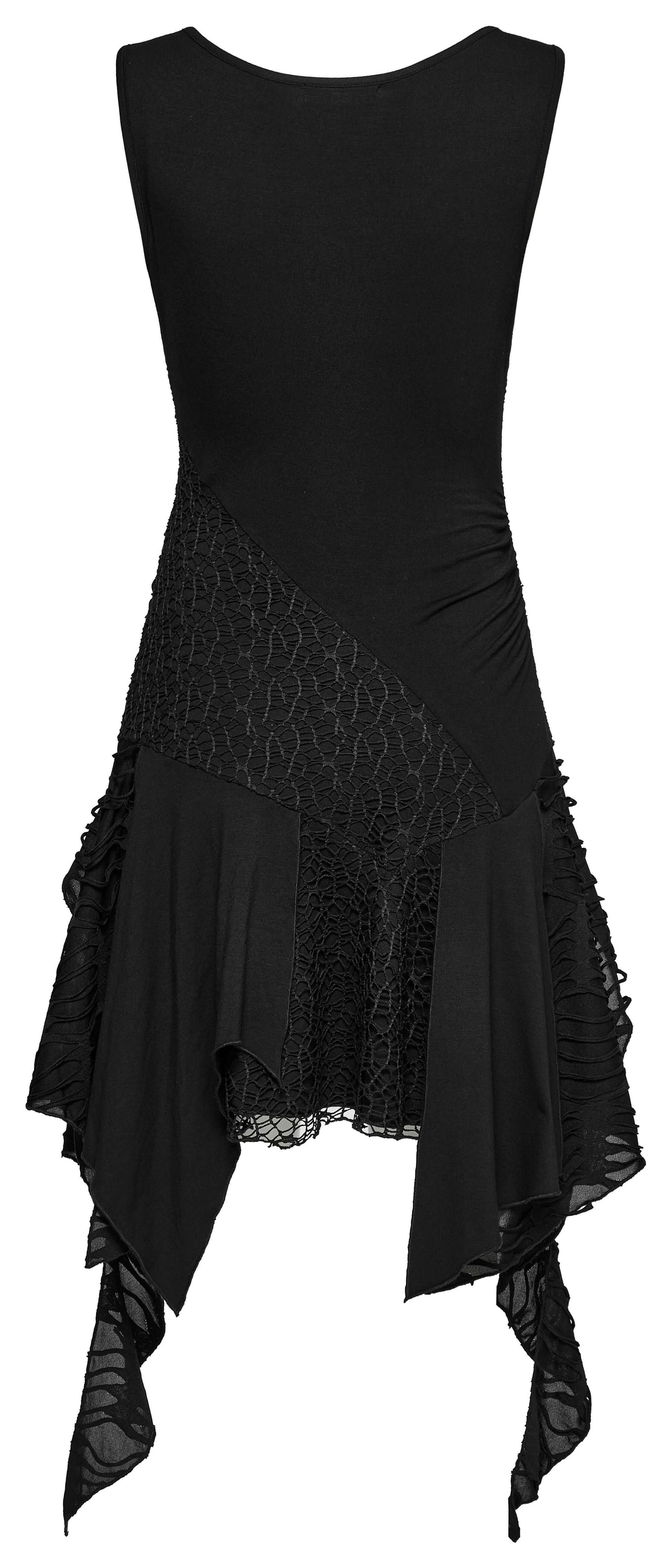 Punk Rave Calista Elegant Sleeveless Dress - Kate's Clothing