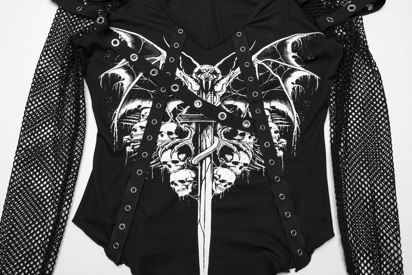 Punk Rave Vonda Printed T-Shirt - Kate's Clothing