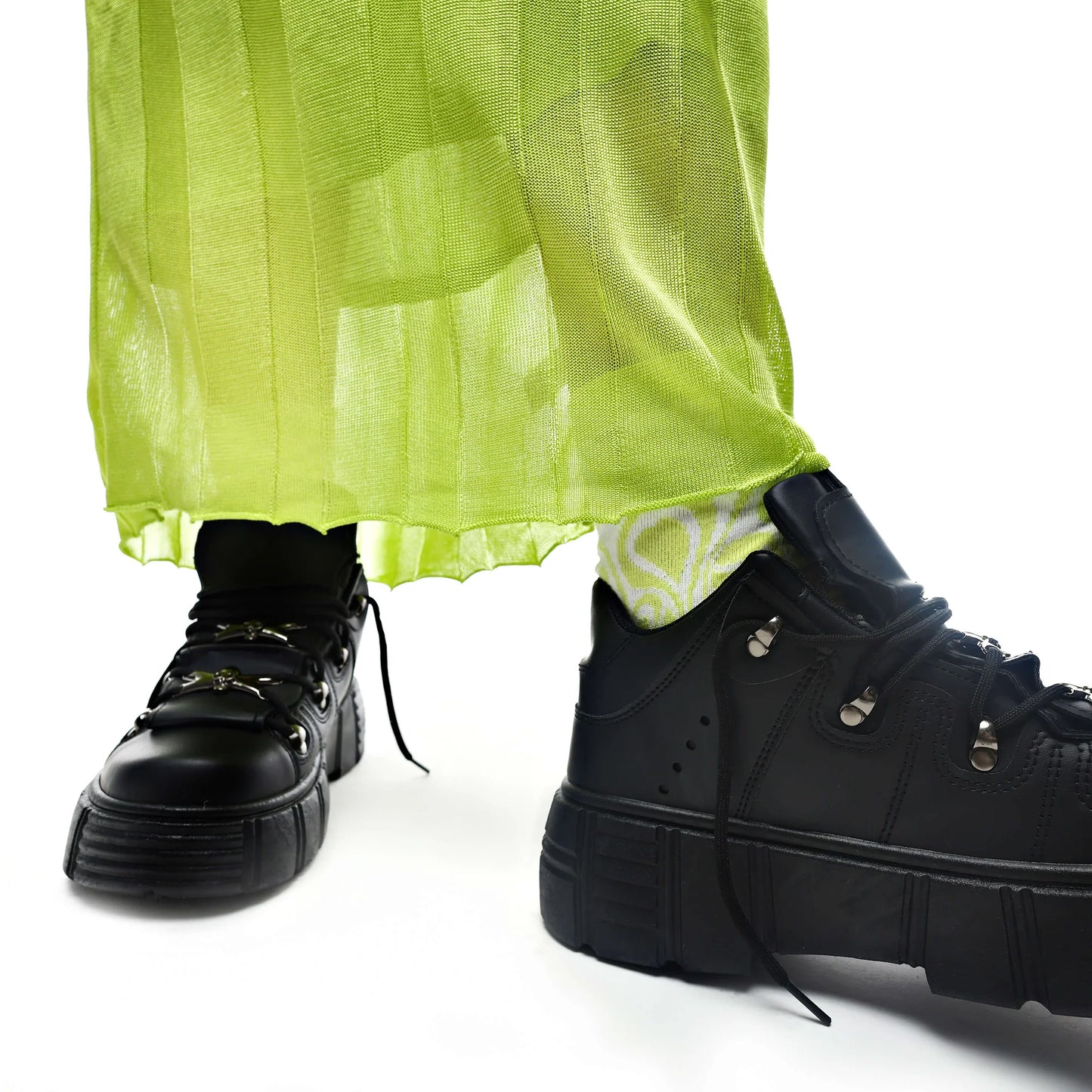 Koi Rimo Core Chunky Black Trainers