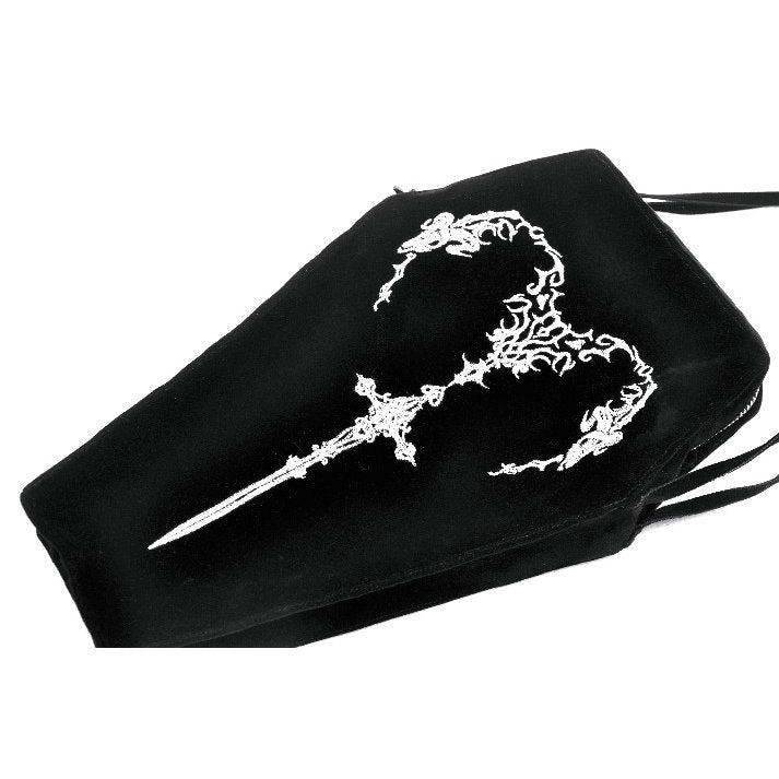 Dark in Love Quinn Mystic Horn Coffin Bag - Kate's Clothing