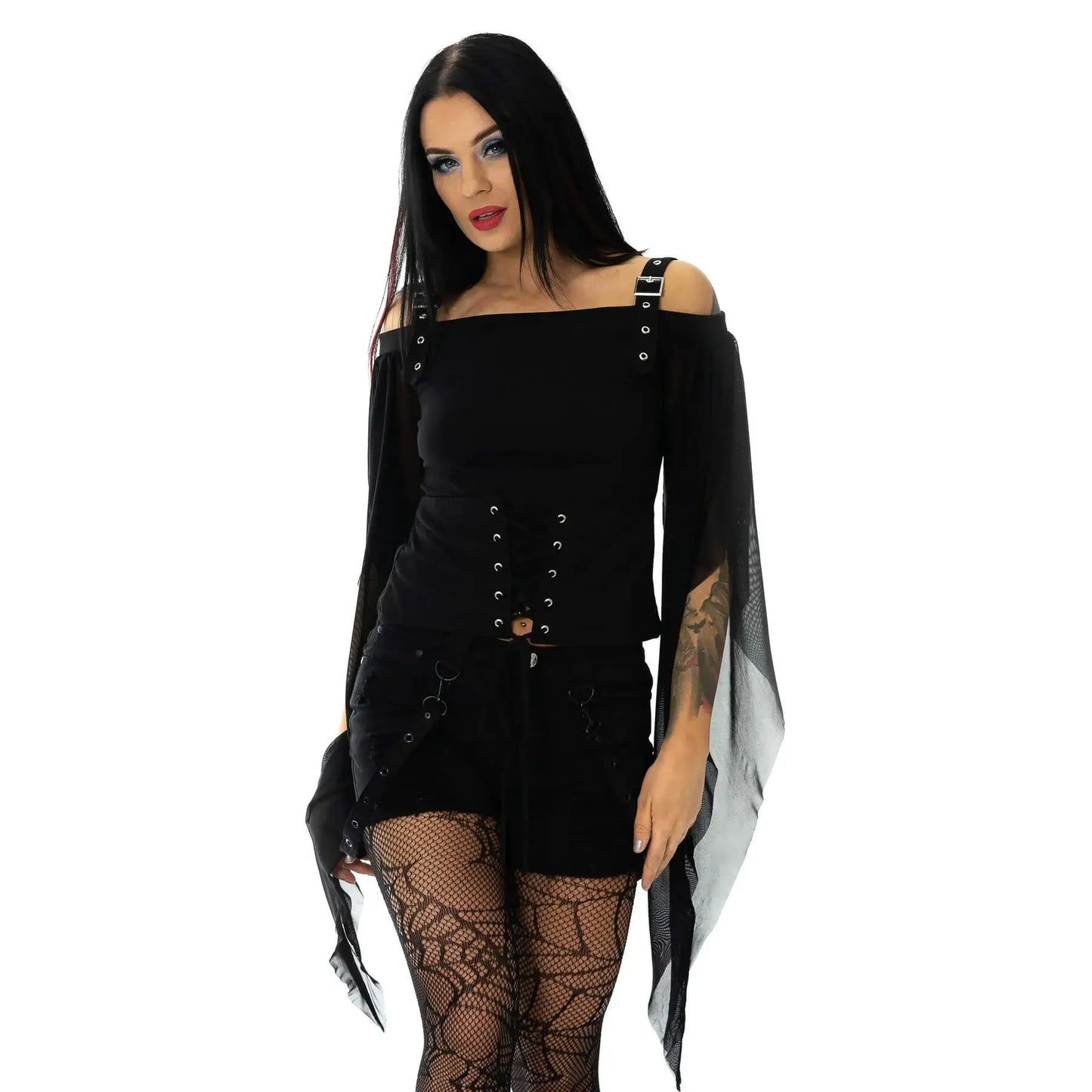 Poizen Industries Addylin Top in Black