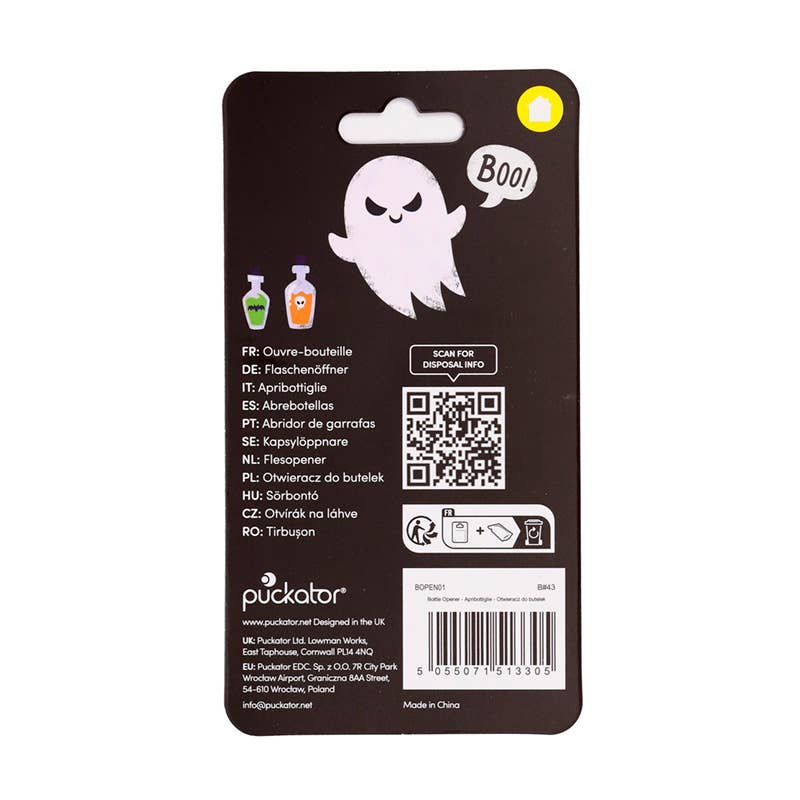 Gothic Gifts Spooky Skulls PVC Bottle Opener