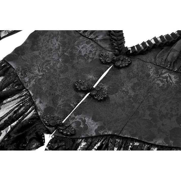 Dark in Love Odessa Gothic Classic Heart-Shaped Hollow-Out Tailcoat - Kate's Clothing