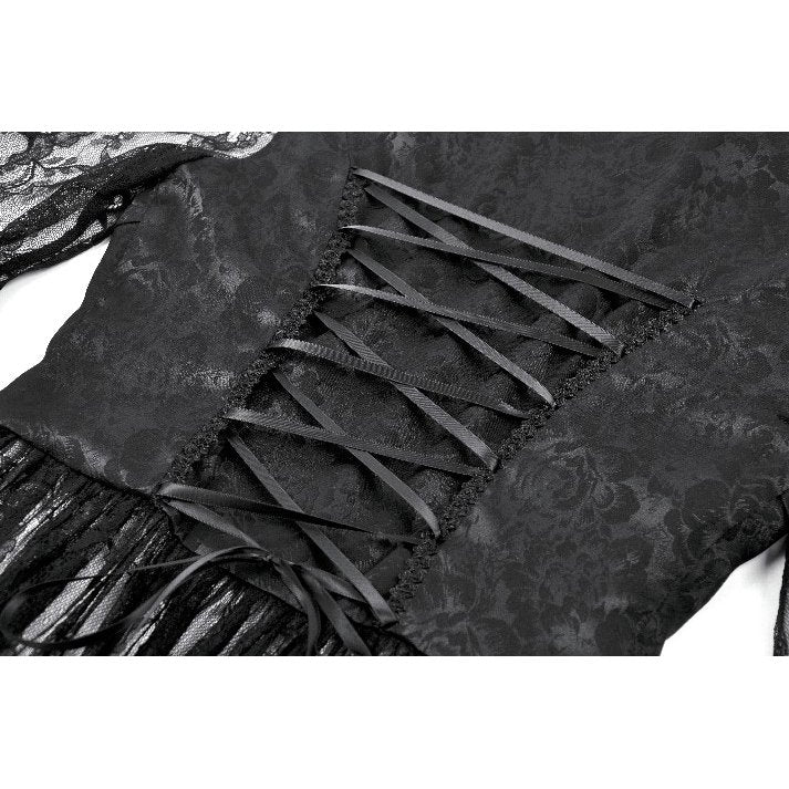 Dark in Love Odessa Gothic Classic Heart-Shaped Hollow-Out Tailcoat - Kate's Clothing