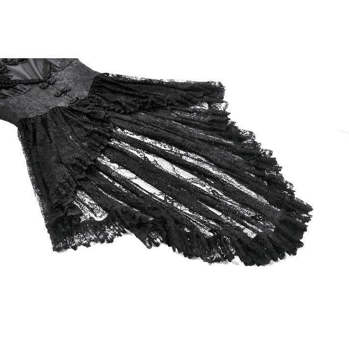 Dark in Love Odessa Gothic Classic Heart-Shaped Hollow-Out Tailcoat - Kate's Clothing