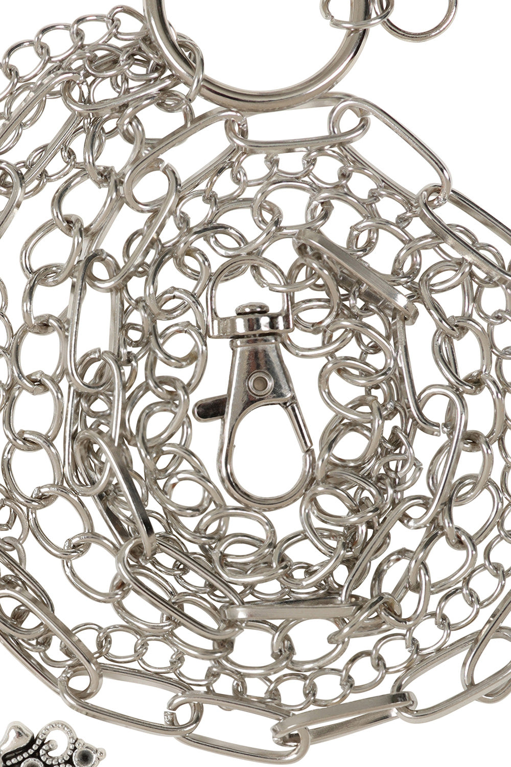 Banned Cruz Decorative Wallet Chain with Skull and Cross - Kate's Clothing