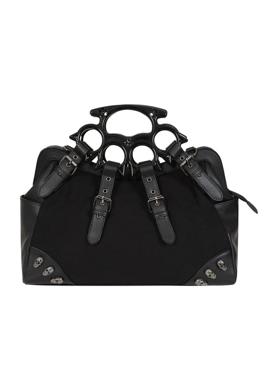 Banned Apparel Iron Halo Knuckle Top Handle Bag