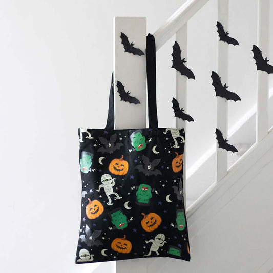 Gothic Gifts Monster Mash Print Polycotton Tote Bag - Kate's Clothing