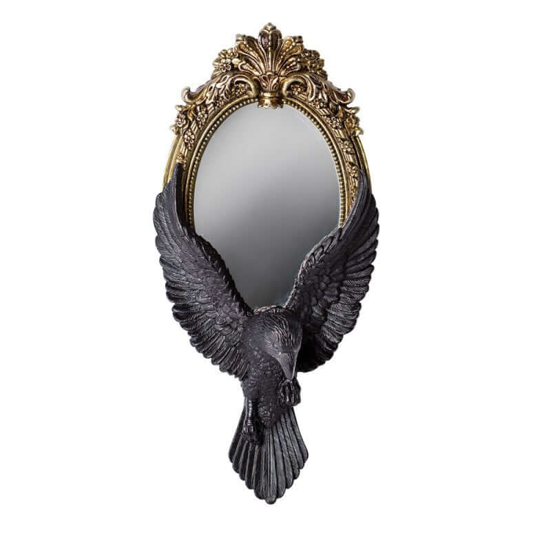 Alchemy Gothic Raven's Gaze Hand Mirror - Kate's Clothing