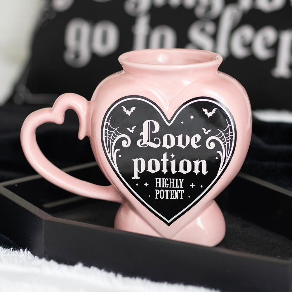 Gothic Gifts Love Potion Shaped Mug