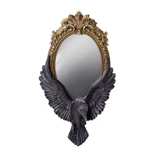 Alchemy Gothic Raven's Gaze Wall Mirror - Kate's Clothing