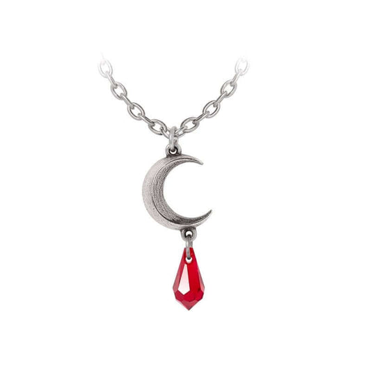 Alchemy Gothic Tears of the Moon - Red Necklace - Kate's Clothing