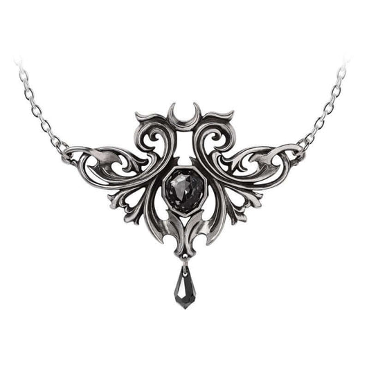 Alchemy Gothic Midnight Memorial Necklace - Kate's Clothing
