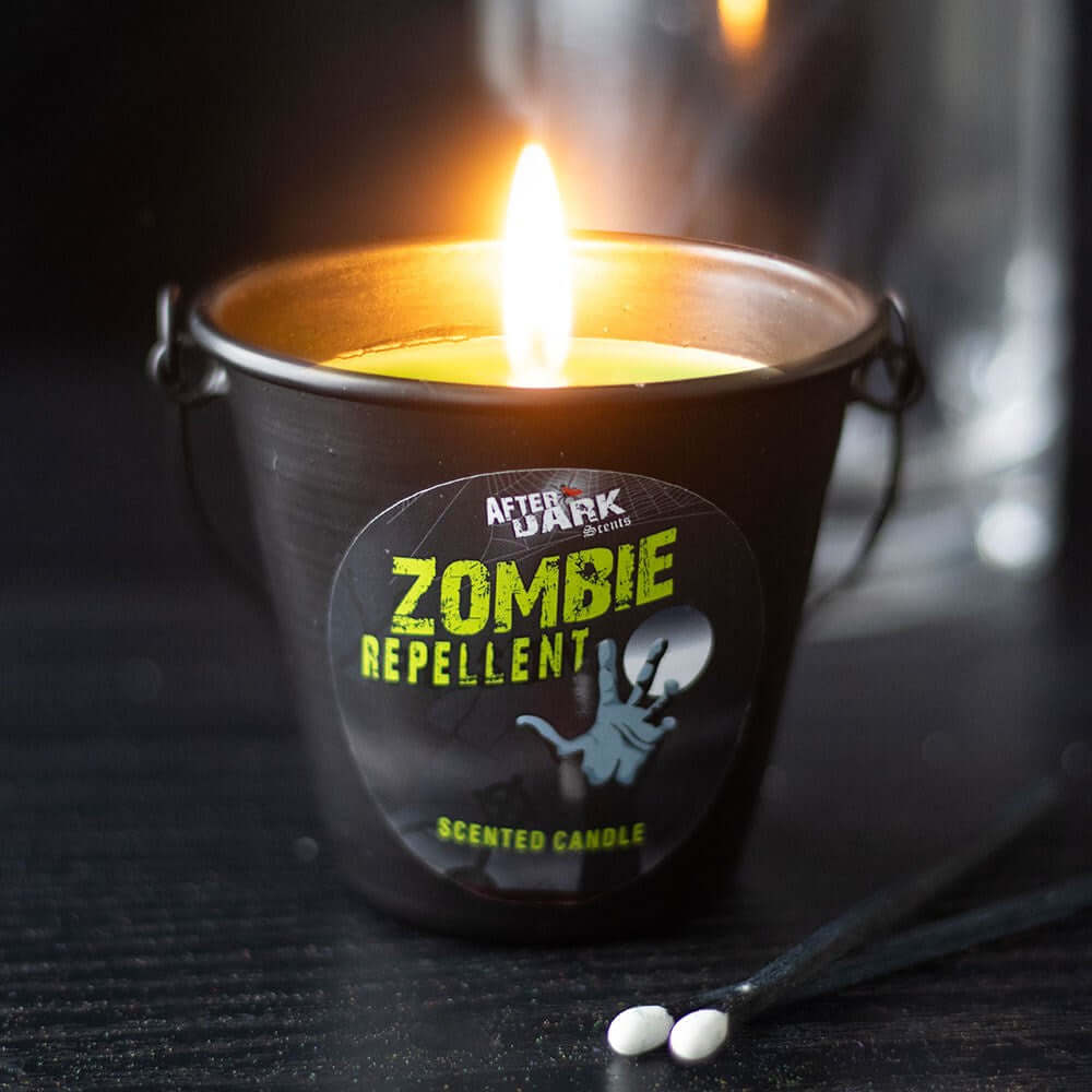 Gothic Gifts Zombie Repellent Candle Bucket - Kate's Clothing