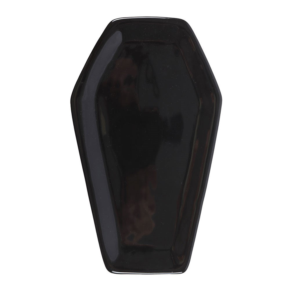 Gothic Gifts Black Coffin Trinket Tray