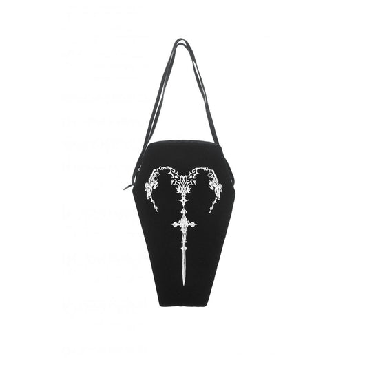 Dark in Love Quinn Mystic Horn Coffin Bag - Kate's Clothing