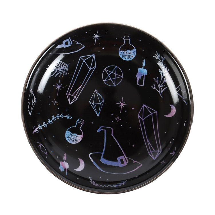 Gothic Gifts Crystal Witch Trinket Dish - Kate's Clothing