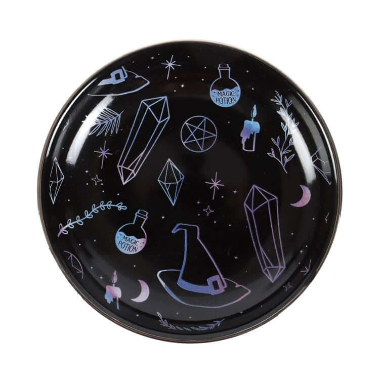 Gothic Gifts Crystal Witch Trinket Dish - Kate's Clothing