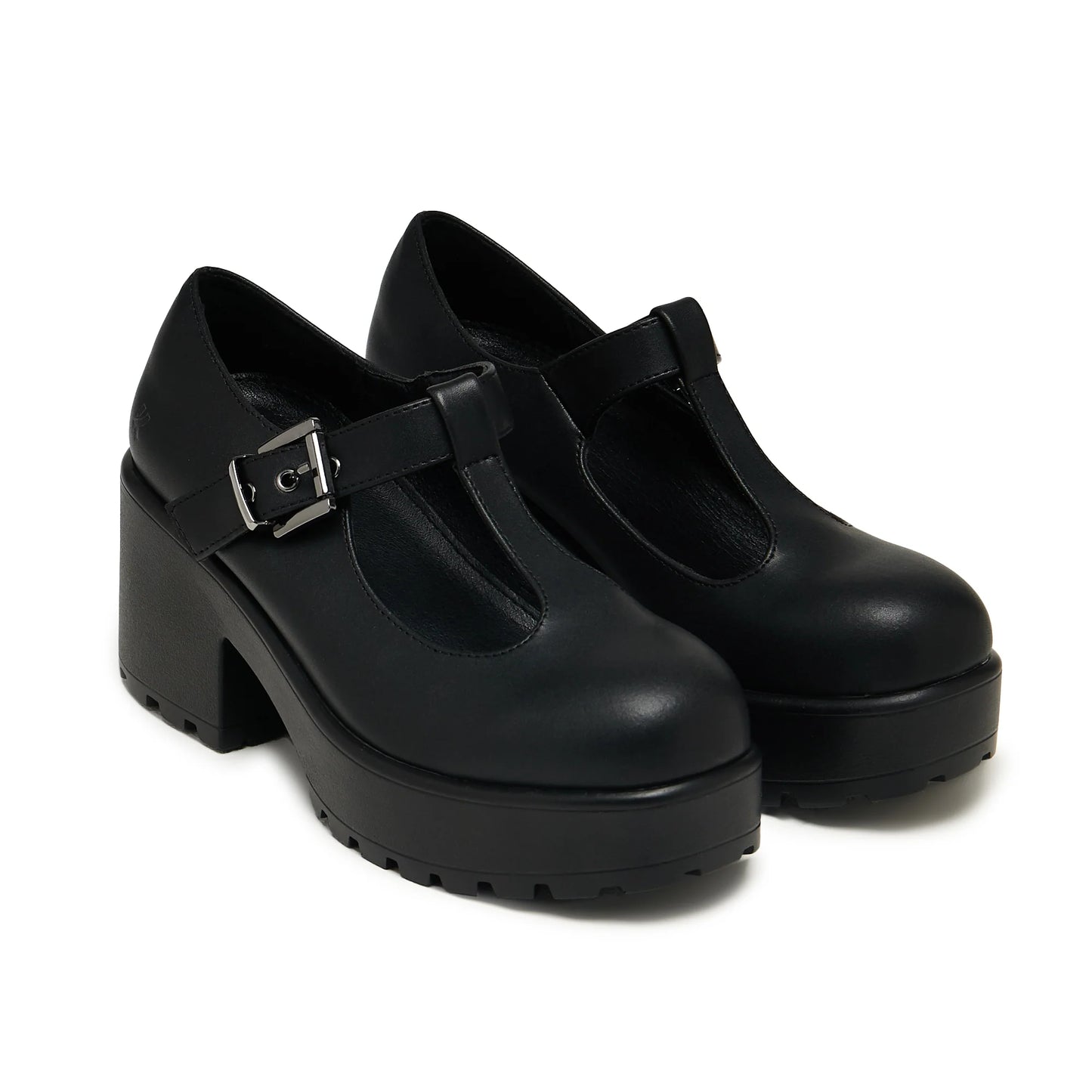 Koi SAI Black Mary Jane Shoes 'Faux Leather Edition'