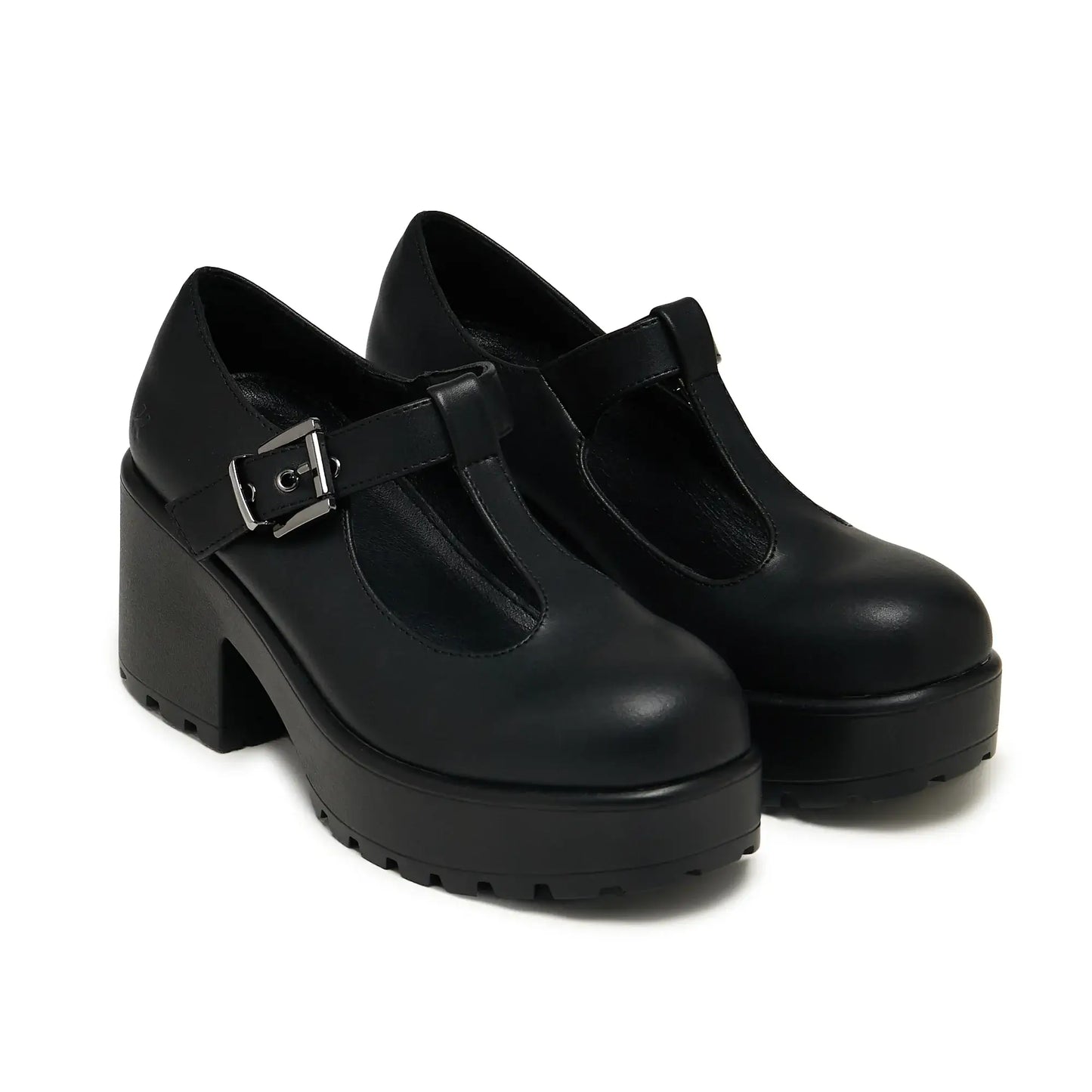 Koi SAI Black Mary Jane Shoes 'Faux Leather Edition' - Kate's Clothing