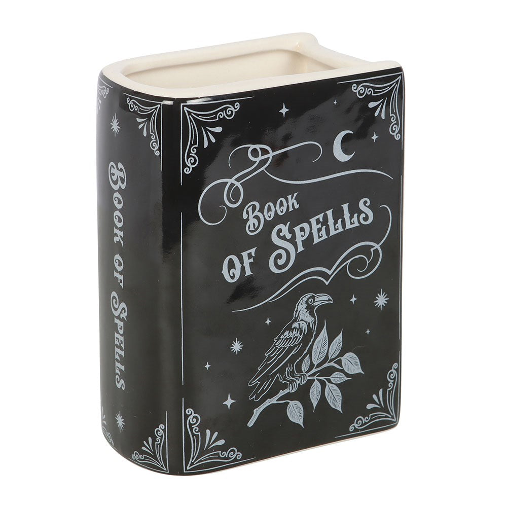 Gothic Gifts Book of Spells Flower Vase