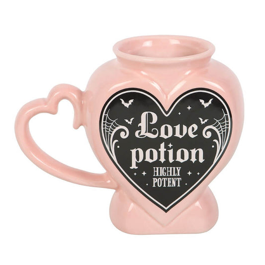 Gothic Gifts Love Potion Shaped Mug - Kate's Clothing