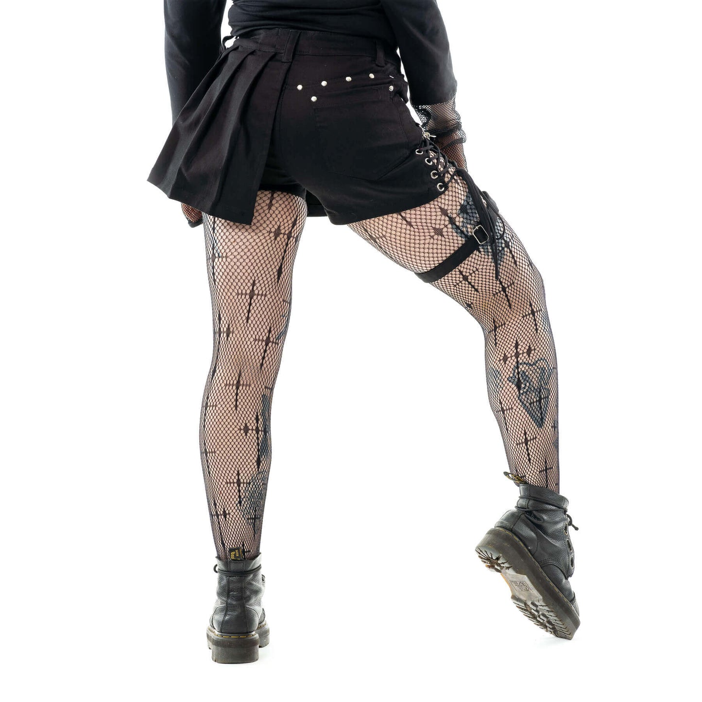 Vixxsin Blair Shorts in Black