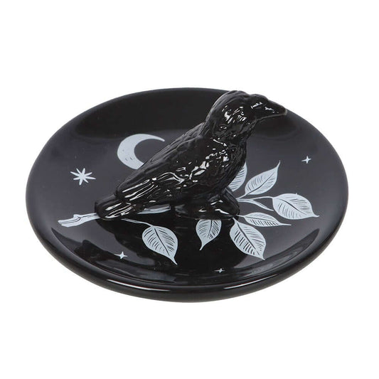 Gothic Gifts Mystic Raven Trinket Dish - Kate's Clothing