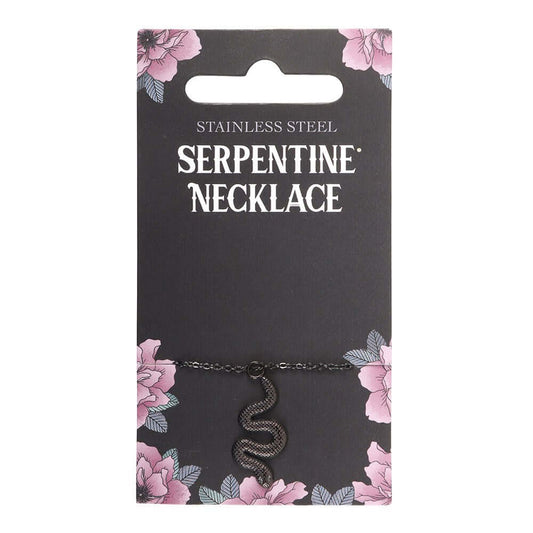 Gothic Gifts Snake Pendant Necklace - Kate's Clothing