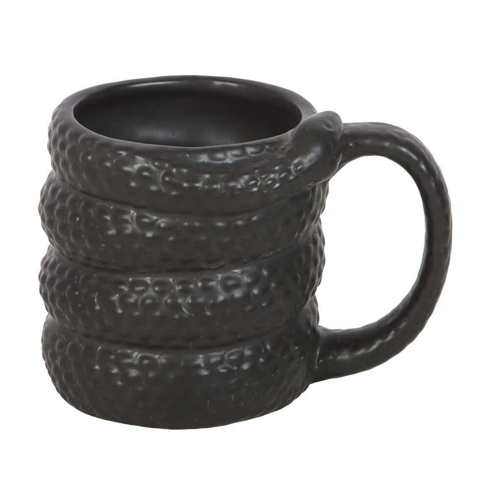 Gothic Gifts Black Snake Mug - Kate's Clothing