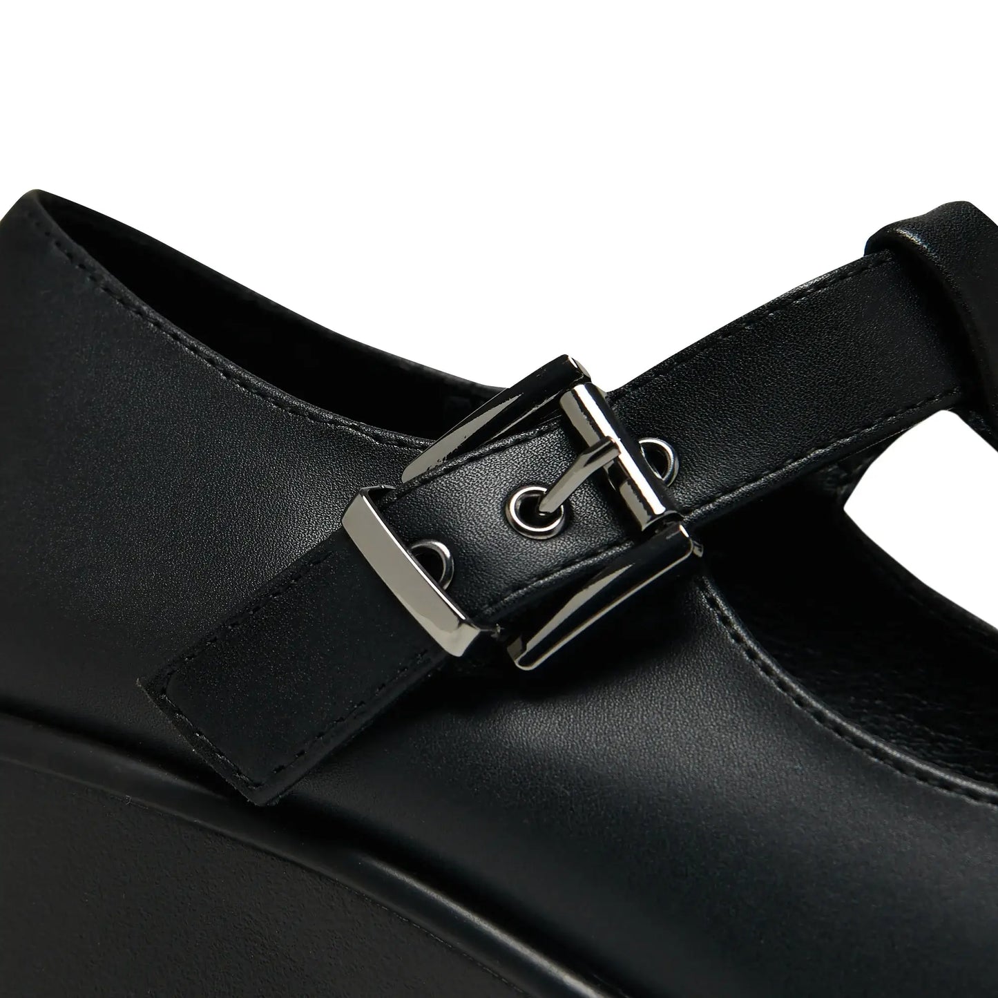 Koi SAI Black Mary Jane Shoes 'Faux Leather Edition' - Kate's Clothing