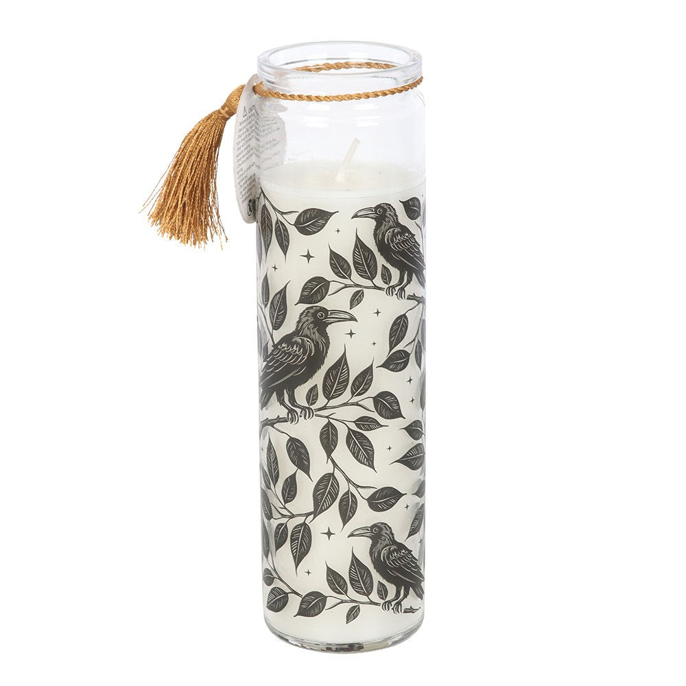 Gothic Gifts Mystic Raven Deadly Nightshade Tube Candle