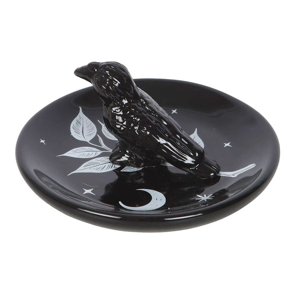 Gothic Gifts Mystic Raven Trinket Dish - Kate's Clothing