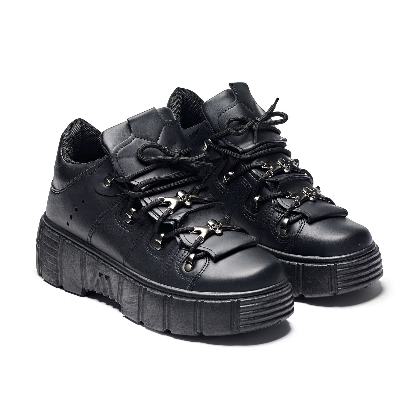 Koi Rimo Core Chunky Black Trainers