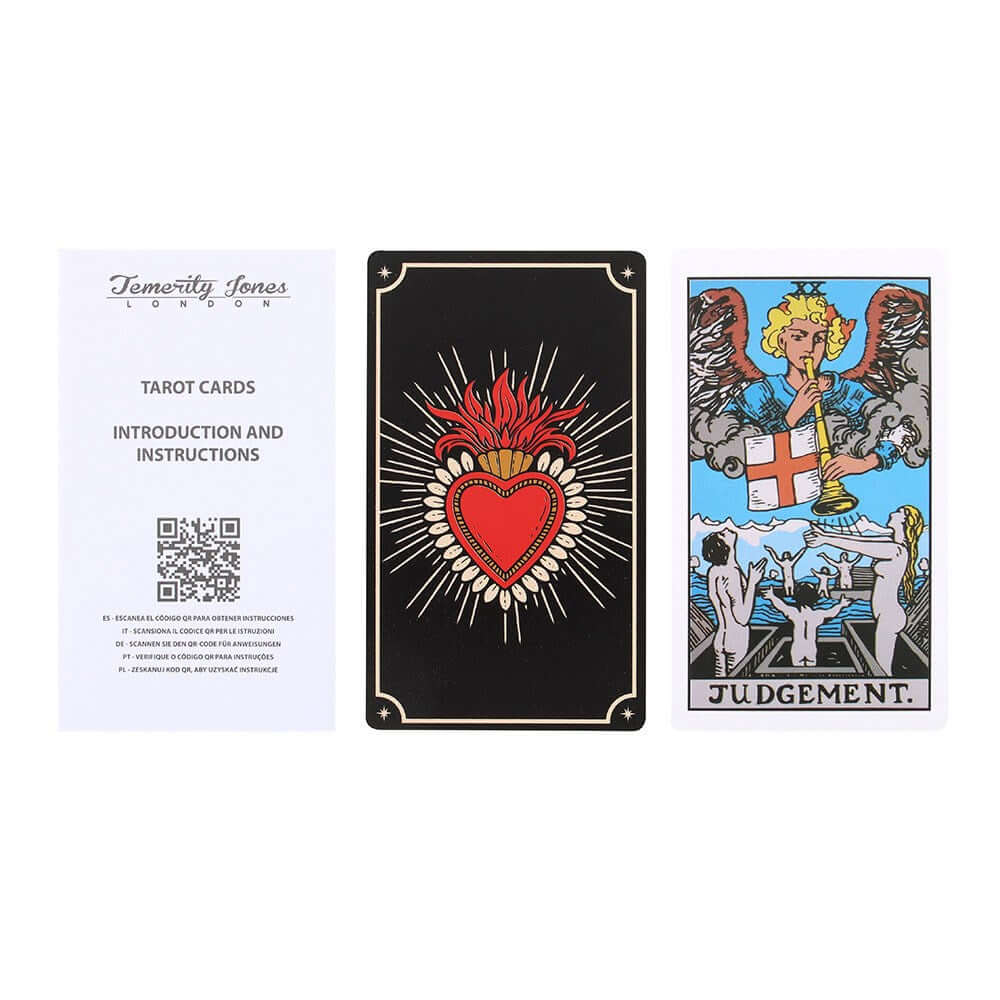 Gothic Gifts Sacred Heart Tarot Cards - Kate's Clothing