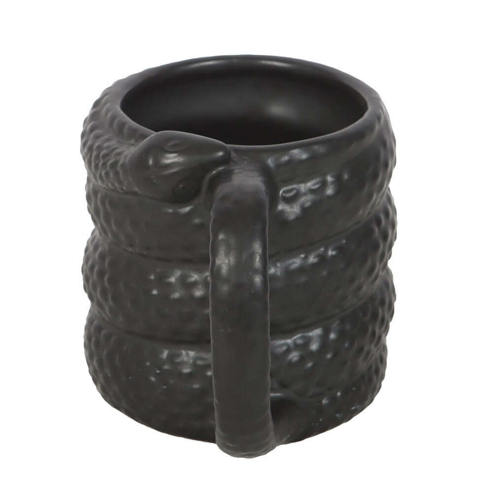 Gothic Gifts Black Snake Mug - Kate's Clothing