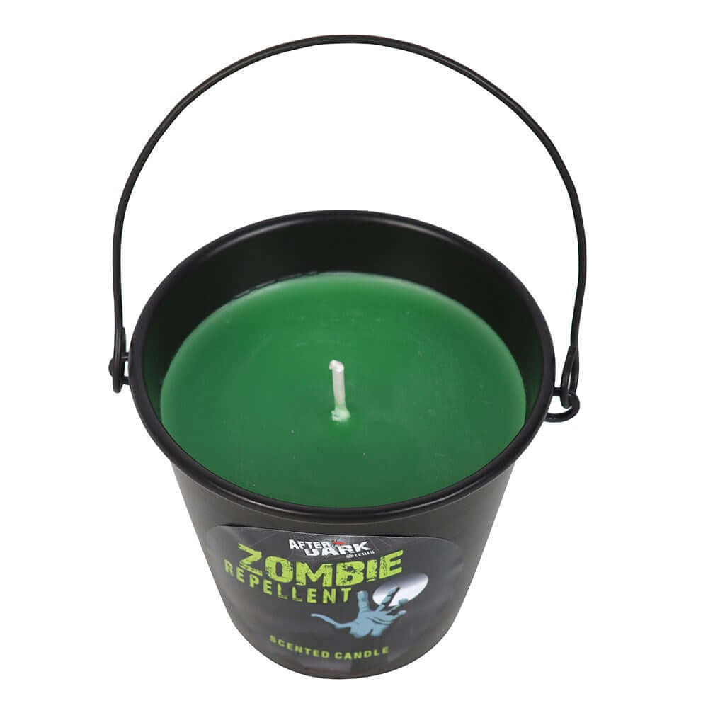 Gothic Gifts Zombie Repellent Candle Bucket - Kate's Clothing