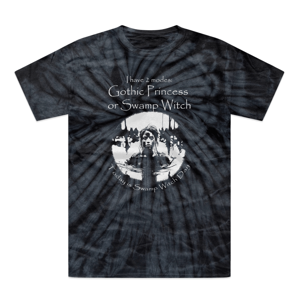 Swamp Witch Tonal Spider Tie-Dye T-Shirt - Kate's Clothing