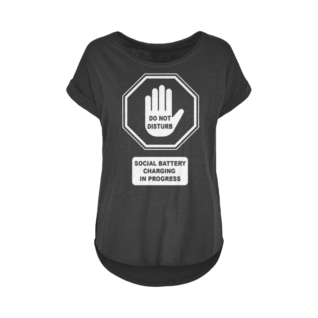 Do Not Disturb Long Slub T-Shirt