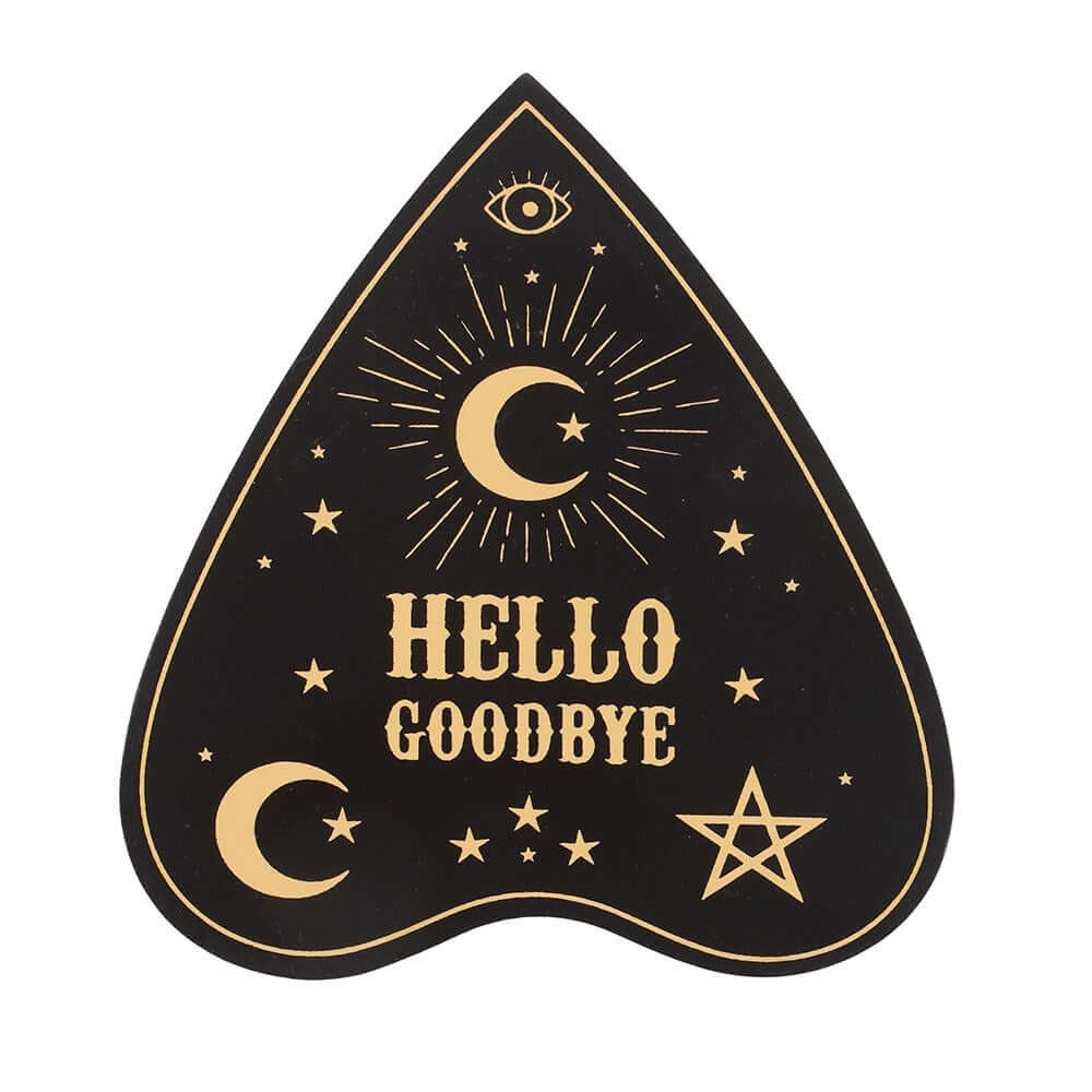 Gothic Gifts Black Talking Board Planchette Coaster Set - Kate's Clothing