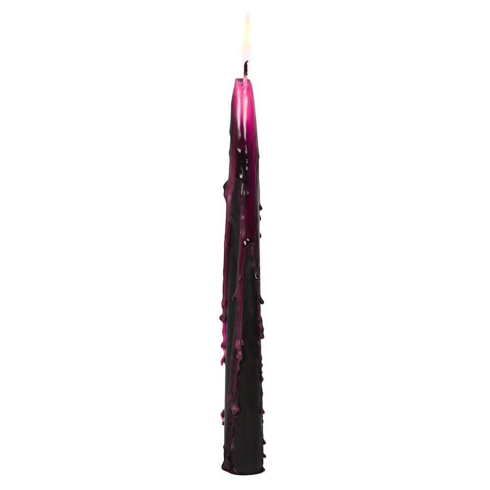 Gothic Gifts Set of 4 Pink Vampire Tears Taper Candles - Kate's Clothing