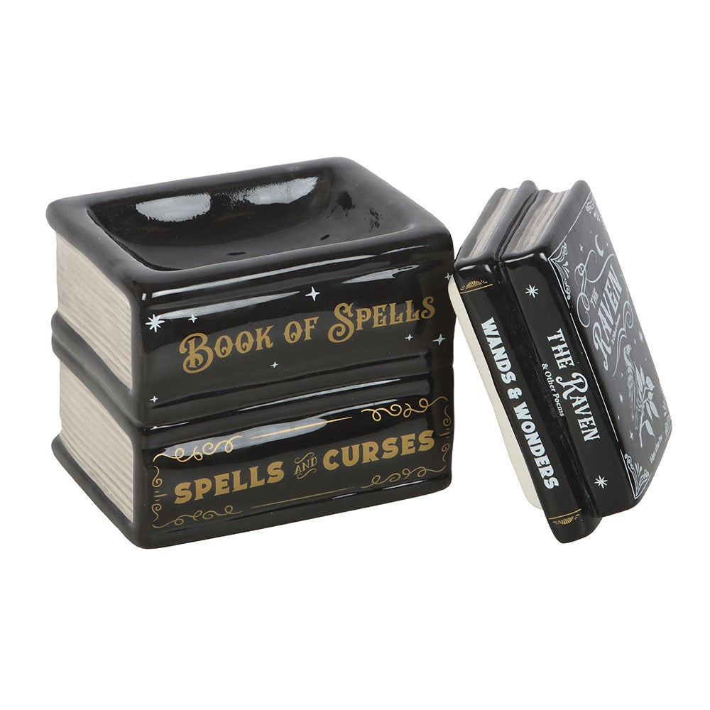 Gothic Gifts Book of Spells Oil Burner and Wax Warmer