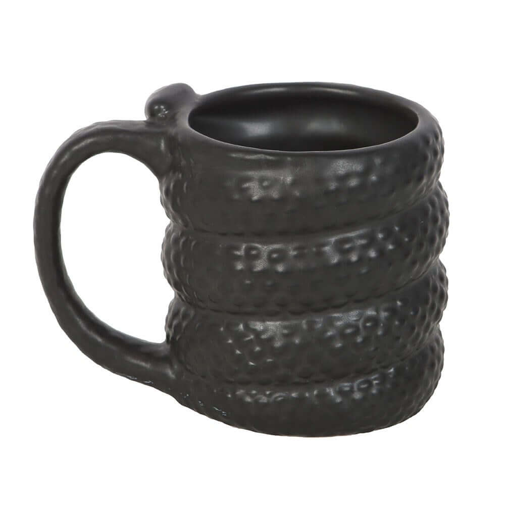 Gothic Gifts Black Snake Mug - Kate's Clothing
